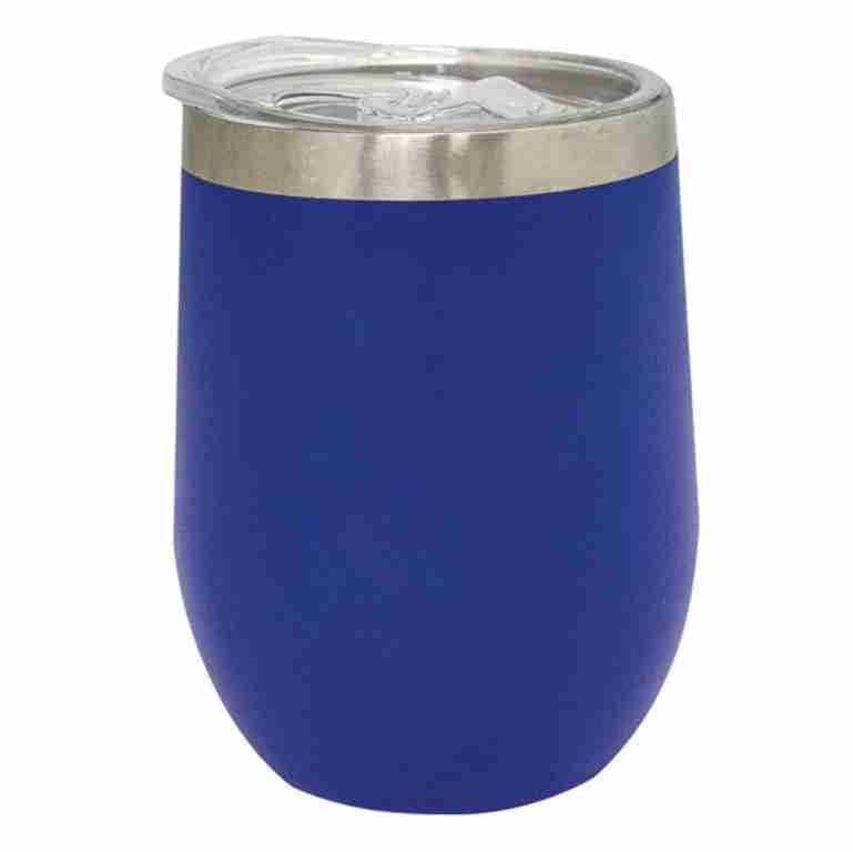 Stainless Steel Wine Tumbler in Blue